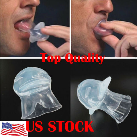 2022 Newest Silicone Anti Snoring Tongue Device Sleep Apnea Aid Stop Snore Stopper Sleeve ► Photo 1/6