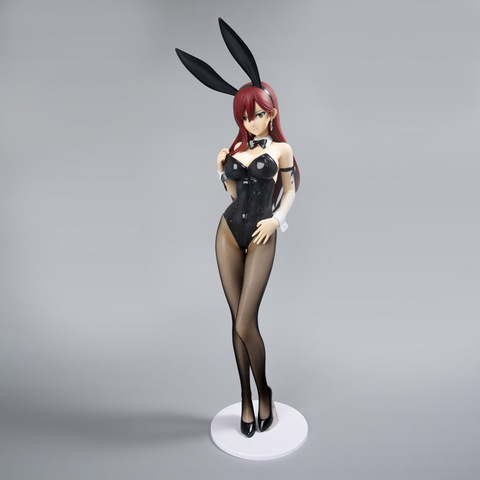 47CM Newest Anime figure FAIRY TAIL FREEing Erza 1/4 B-style Scarlet Bunny Sexy girl hard PVC Action Figures for gift ► Photo 1/5