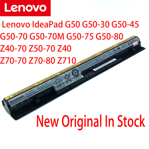 Lenovo Original L12M4E01 G400S G410S G500 G500S G510S G405S G505S S510P S410P Z501 Z710 L12L4A02 L12L4E01 Laptop Battery ► Photo 1/6