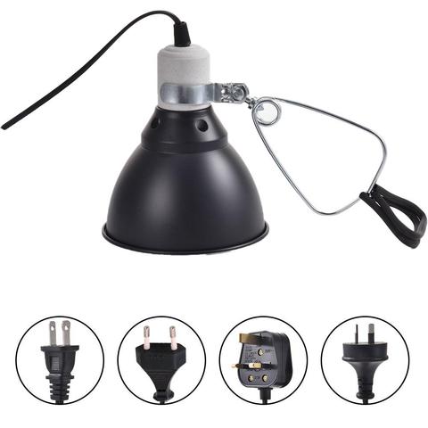 Lamp Set Lighting 300W E27 100-240V UVB Reptile Heating Lamp Stand Pet Light Bulb Holder Lampshade Emitter Lamp Dropship ► Photo 1/6