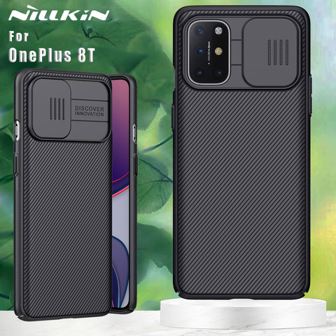 NILLKIN Camera Protection Case for OnePlus 8T 5G 8 Pro case Slide Protect Cover CamShield Back cover 8T Global Version cases ► Photo 1/6