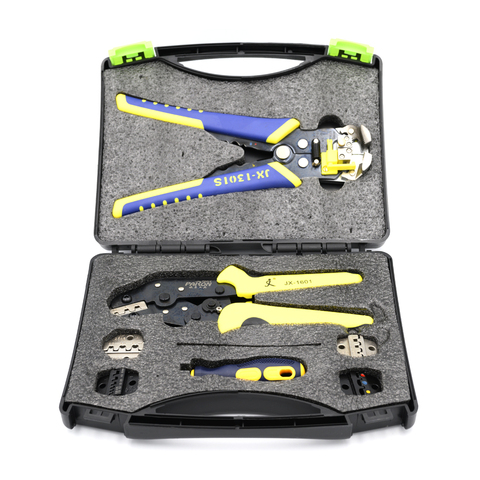 PARON Wire Cutter Kit Multi-functional Peeling Tools Wire and Cable Cutting Terminal Crimping Pliers Strippers Wire ► Photo 1/6