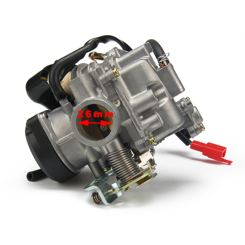 Free Shipping Racing 2T 4T Universal For CVK Carburador Carburetor motorcycle 21 24 26 28 30 32 34mm Power Racing Moto ► Photo 1/6