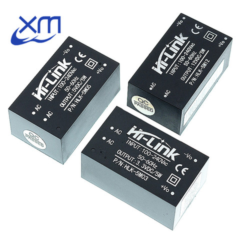 HLK-5M05 HLK-5M03 HLK-5M12 5W AC-DC 220V to 12V/5V/3.3V Buck Step Down Power Supply Module Converter Intelligent ► Photo 1/6