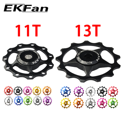 10 Color 1pcs 11T 13T MTB Mountain Road Bikes Bicycles Rear Derailleur Pulley Roller Idler Bearing Jockey Wheel Parts ► Photo 1/6