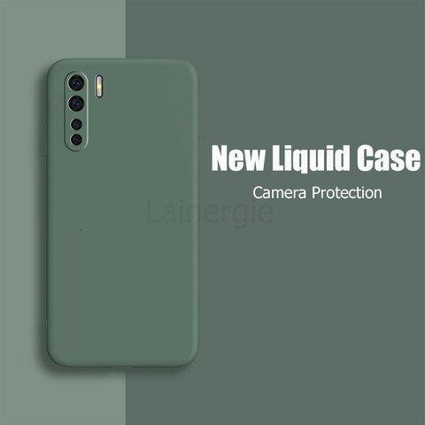 For Xiaomi Mi Note 10 Lite Case Liquid Silicone Matte Soft Camera Protection Cover For Xiaomi Mi 10 Lite Global Mi10 Phone Cases ► Photo 1/6