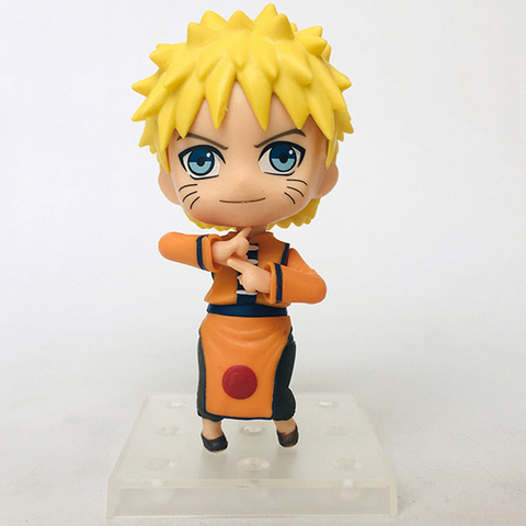 Buy Online Elbcos Naruto Sasuke Sakura Gaara Q Version 10cm 4 Action Figures Toys Model W Box Alitools