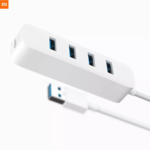 Xiaomi 4 Ports USB3.0 Hub with Stand-by Power Supply Interface USB Hub Extender Extension Connector Adapter For Tablet Computer ► Photo 1/6