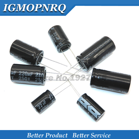 20PCS 35V-470uF aluminum electrolytic capacitor 4V 10V 16V 25V 35V 100UF 220UF 330UF 470UF 680UF 1000UF 47UF 1500UF 10UF 22UF ► Photo 1/1