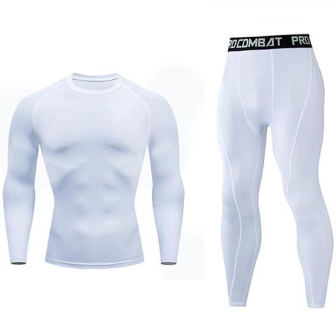 New Winter Men Thermal Underwear Sets Elastic Compression Set Long Johns for Men Polartec Breathable Thermo Sports Suits ► Photo 1/6