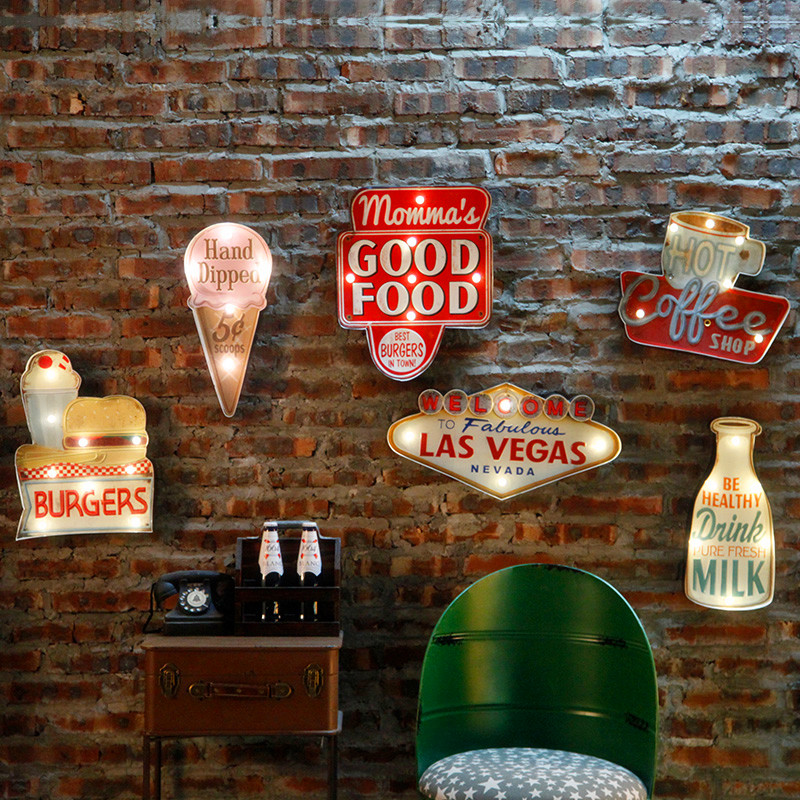 LED Bottle   Advertising Sign for Home Bar Pub Restaurant Cafe Wall Decor
