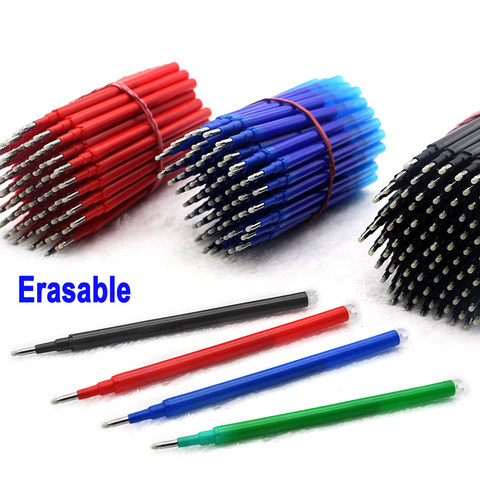 5Pcs/30Pcs Erasable Gel Pen Refill Replacement Office School Writing Stationery Accessory Black/Blue/Red Ink Erasable Pen Refill ► Photo 1/6