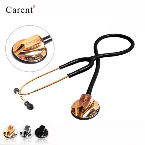 Carent Professional Estetoscopio Dual Medical Silverback Stainless Steel Stethoscope For Doctor Nurse Fetal Heart Rate ► Photo 1/6