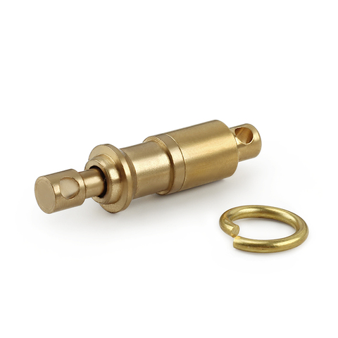Mini Brass Keychain Small DIY Portable Key Ring EDC Outdoor Tools  ► Photo 1/6