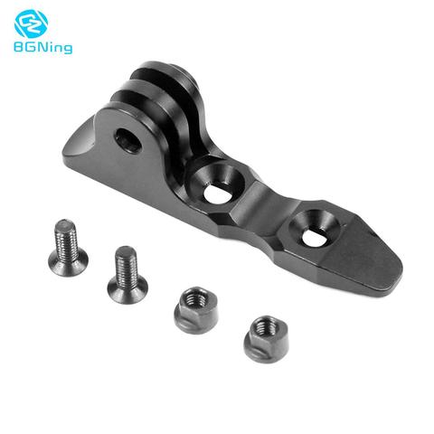 BGNing Aluminum Alloy Handstop With Mount Adapter Keymod for GoPro MAX 9 8 7 for Insta360 ONE R EKEN for Osmo Action Camera ► Photo 1/6