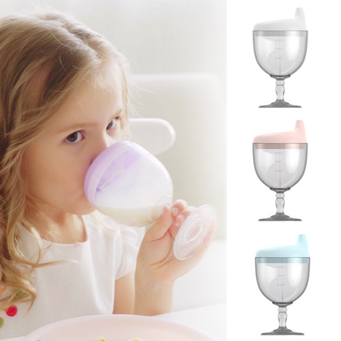150ML Baby Goblet Water Bottle Infant Cups With Duckbill Mouth Shape For Feeding Baby Training ► Photo 1/6