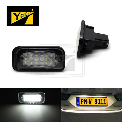 YaaGoo For Mercedes-Benz W203 4Door Sedan License Plate Light LED ► Photo 1/6