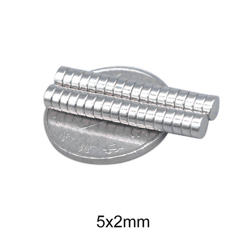 50~1500pcs 5x2 Disc Rare Earth Magnets 5x2mm Small Round Magnets 5mmx2mm Permanent Neodymium Magnets Super strong magnet 5*2 ► Photo 1/6