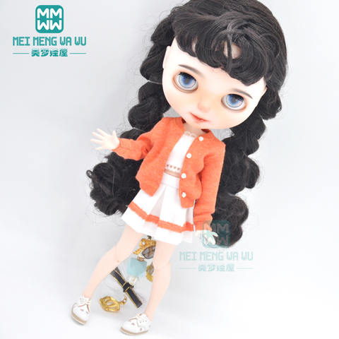 1pcs Blyth Doll Clothes Pink skirt, sweater, tube top for Blyth Azone OB23 OB24 1/6 doll accessories ► Photo 1/6