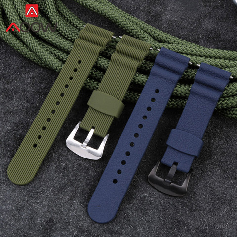 22mm Silicone Sport Strap Diving Waterproof Rubber Watchband Men Replacement Bracelet Band Watch Accessories for Seiko PROSPEX ► Photo 1/6