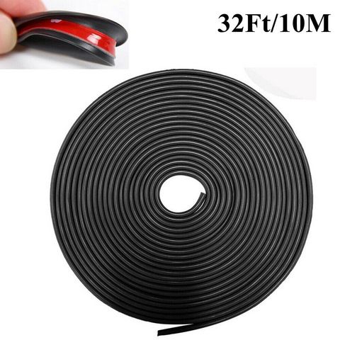 Car Door Edge Guards 32Ft (10M) Rubber U Type Shape Edge Trim Car Door Edge Protector Sealing Scratch Protection Universal Fit ► Photo 1/1