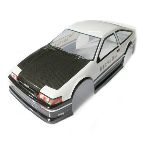 Initial D AE86 Car Shell Inital Toy Car Vehicles RX7 Pull Back 1/10 Light for Children Boy Toys RC Parts 190MM Drift Car Shell ► Photo 1/3