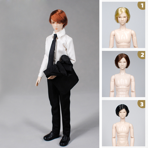 30cm high boy doll / gold brown black hair Xinyi boy doll without make up / 1/6 xinyi boyfriend doll / baby toy ► Photo 1/5