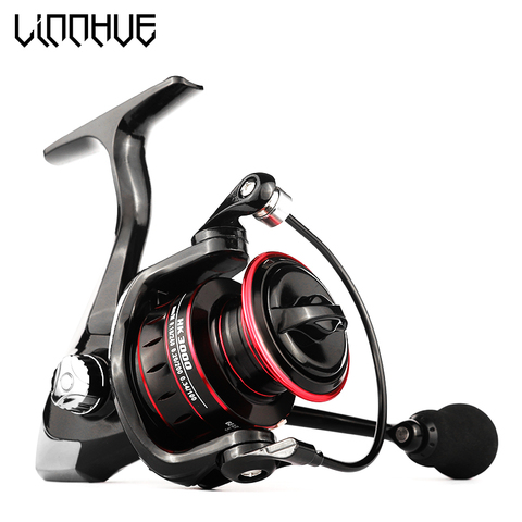 LINNHUE 2022 Fall New Fishing Reel HK1000-7000 8kg 5.2:1 Gear Ratio High Speed Spinning Reel Carp Fishing Reels For Saltwater ► Photo 1/6