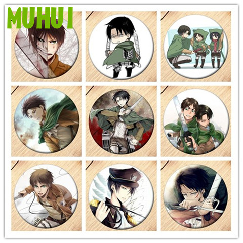 Free Shipping Anime Attack on Titan Brooch girls Cosplay Badges For Clothes Backpack Decoration Pin Jewelry B033 ► Photo 1/6