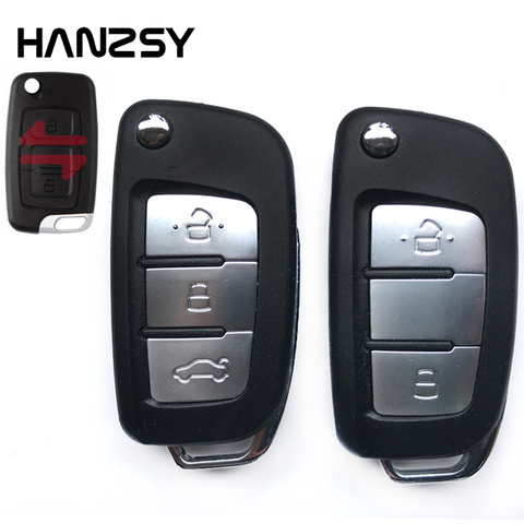 2/3 Buttons Modified Remote Key shell For Geely Emgrand 7 EC7 EC715 EC718 Emgrand7 EC7-RV EC715 EC718-RV Car Flip key Case Fob ► Photo 1/6