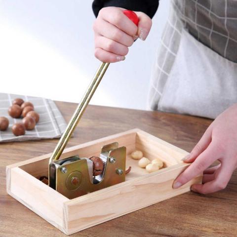 Innovative Leverage Manual Nutcracker Nut Tongs Pecan Nut Cracker Opener Tool With Organize Desktop For Nuts Macadamia Pecans ► Photo 1/6