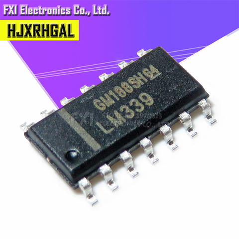 20PCS LM339DR LM339 SOP14 SOP LM339DT SMD LM339DR2G New original ► Photo 1/2