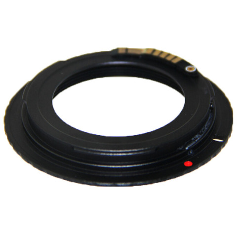 Aluminum M42 Chips Screw Lens to for Canon EOS EF Mount Ring Adapter AF III Confirm ► Photo 1/5