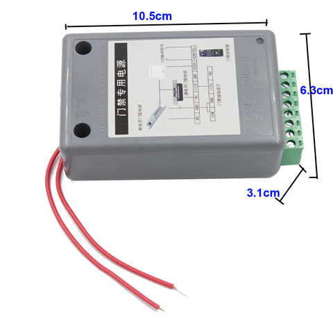Mini DC 12V 3A Access Control Power Adapter Supplier AC 90~260V Access Control door Power Supply Transformer Door Supplier ► Photo 1/6