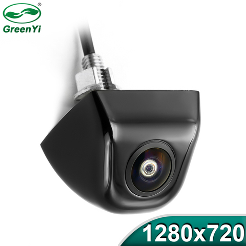 HD 170 Degree Fisheye Lens 1280*720P Starlight Night Vision CVBS AHD Reverse Backup Camera For Android Car DVD and AHD Monitor ► Photo 1/6