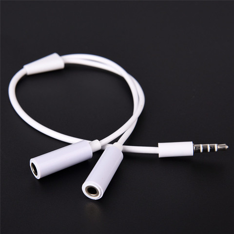 Y Splitter Cable 3.5 mm 1 Male to 2 Dual Female Audio Cable For Earphone Headset Headphone MP3 MP4 Stereo Plug Adapter Jack ► Photo 1/6