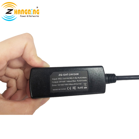 24V PoE Converter 48V to 24V 24W for MikroTik and Other 24V PoE Devices input 802.3af output 24V ► Photo 1/6