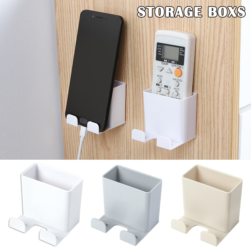 Smart TV Remote Control Holder Organiser Storage Case Wall Mounted Home Office 
