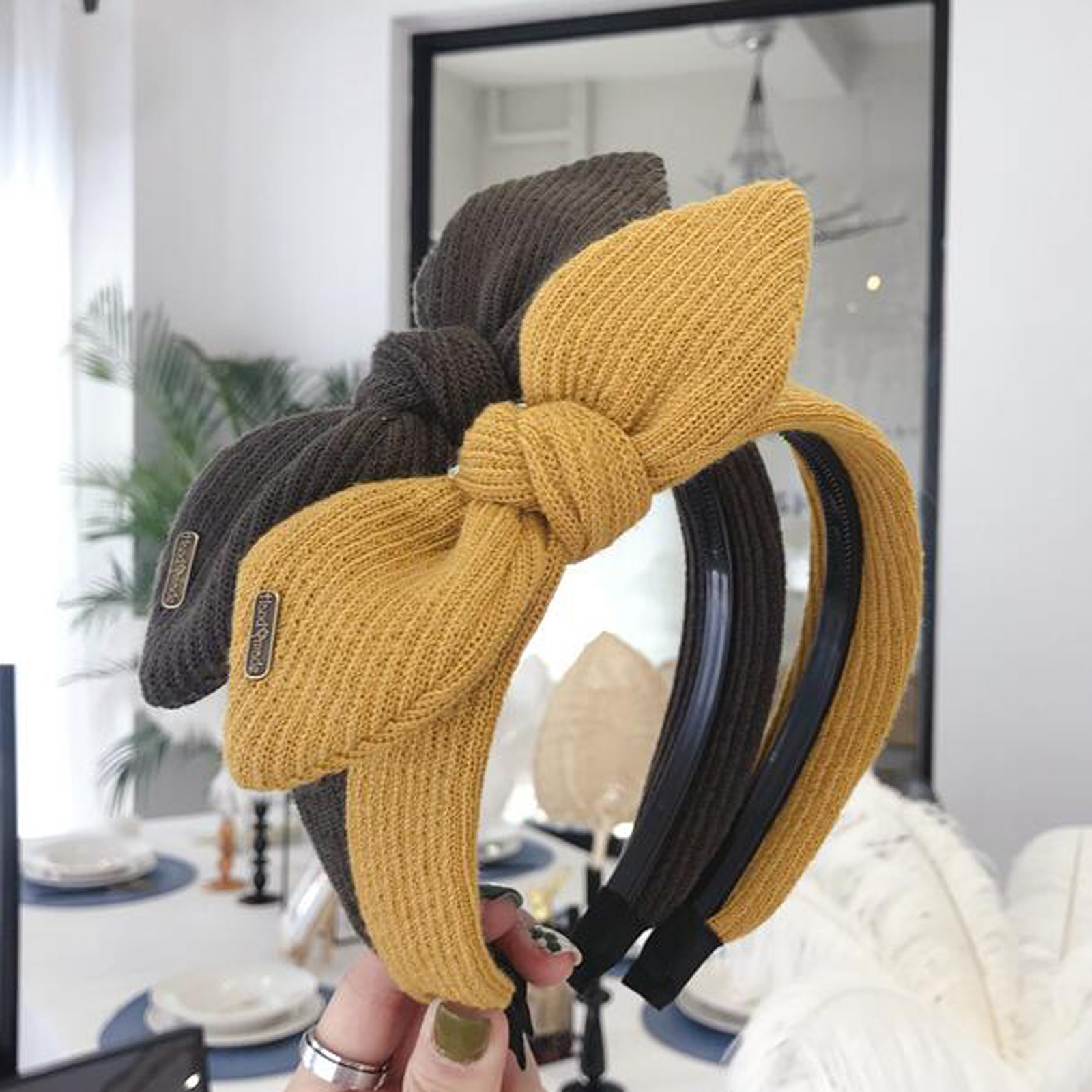 Fashion Women Girls Big Bow Headband Hairband Knot Hair Band Hoop Accessories