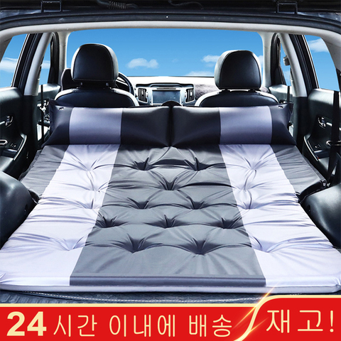 Car Inflatable Bed SUV Car Mattress Rear Row Car Travel Sleeping Pad Off-road Air Bed Camping Mat Air Mattress Auto Accessories ► Photo 1/6