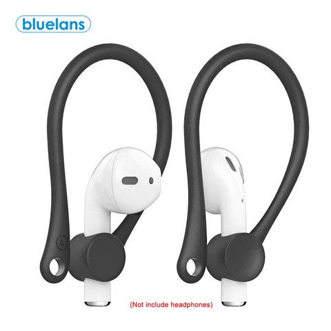 2PCS Mini Anti-fall Bluetooth Wireless Headset Earhooks Earphone Protector Holder Sports Anti-lost Ear Hook for Air-pods 1 2 ► Photo 1/6