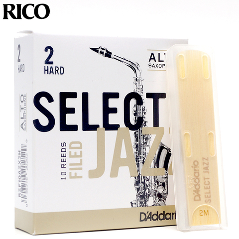 U.S.A Original D’Addario RICO Eb alto saxphone reeds  SELECT JAZZ  Bb tenor soprano sax reed UNFILED and FILED ► Photo 1/6