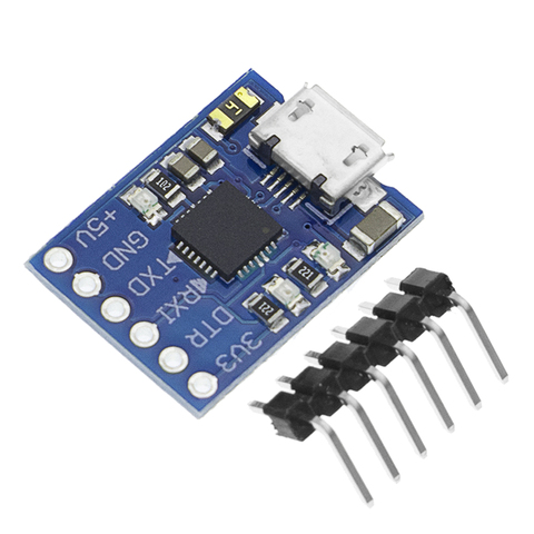 CJMCU CP2102 MICRO USB to UART TTL Module 6Pin Serial Converter UART STC Replace FT232 NEW for arduino ► Photo 1/1
