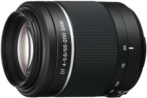 USED Sony 55-200mm f/4-5.6 SAM DT Telephoto Zoom Lens for Sony Alpha Digital SLR Cameras ► Photo 1/4