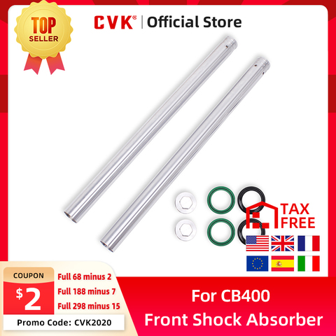 CVK Motorcycle Front shock absorber Front Forks Inside Damping Piston Rods for Honda CB400 1992-1998 ► Photo 1/6