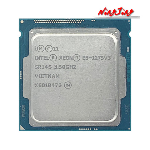 Intel Xeon E3-1275 v3 E3 1275 v3 3.5 GHz Quad-Core Eight-Thread CPU Processor 84W L3=8M LGA 1150 ► Photo 1/1