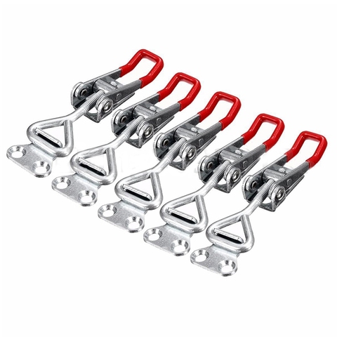 5PC Adjustable Toggle Clamp Pull Action Latch Hand 100KG/220lbs Holding Capacity ► Photo 1/4