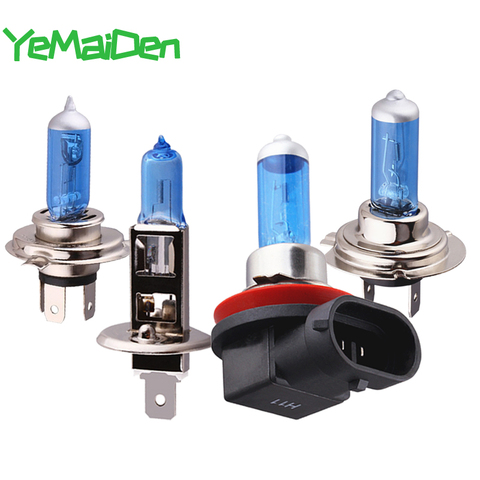 1x Car Halogen Bulb 12V H1 H4  H7 H8  H11 Headlight Lamp Fog Light 55W 5000K White Auto/Motercycle Halogen Headlight ► Photo 1/6