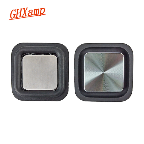 50mm*50mm Speaker Square Bass Vibration Diaphragm Woofer Passive Radiator Rubber Vibrating Plate Enhanced Bass Low Frequency 2pc ► Photo 1/6