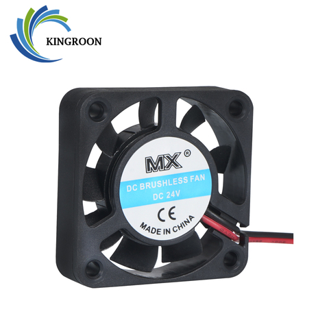 KINGROON 2pcs DC 12V 24V 3010 4010 5010 6015 Cooling Fan 3D Printer Parts DC Fans Cooler Radiator Computer Cooler Fans ► Photo 1/6